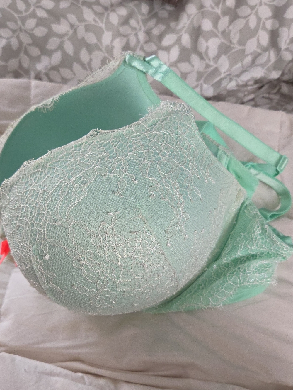 Victoria Secret Bombshell Plunge 38dd Mint Green